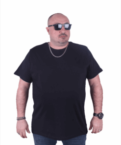 Класична памучна маица црна