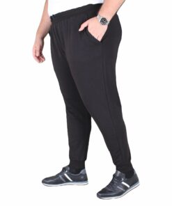 долни тренерки црни со тесна ногавица 3xl 4xl 5xl 6xl 7xl 8xl 9xl 10xl странично