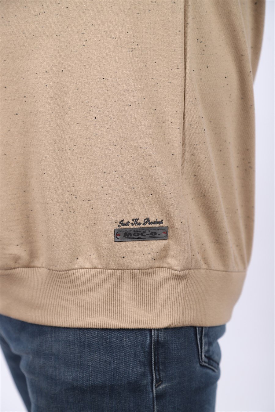 голема блуза со кружна јака крем боја 3xl 4xl 5xl 6xl 7xl 8xl 9xl зголемено лого