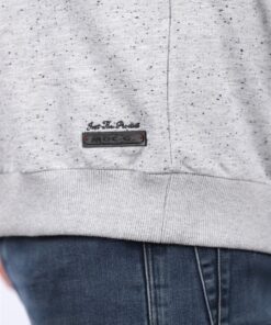 голема блуза со кружна јака сива боја 3xl 4xl 5xl 6xl 7xl 8xl 9xl зголемено лого