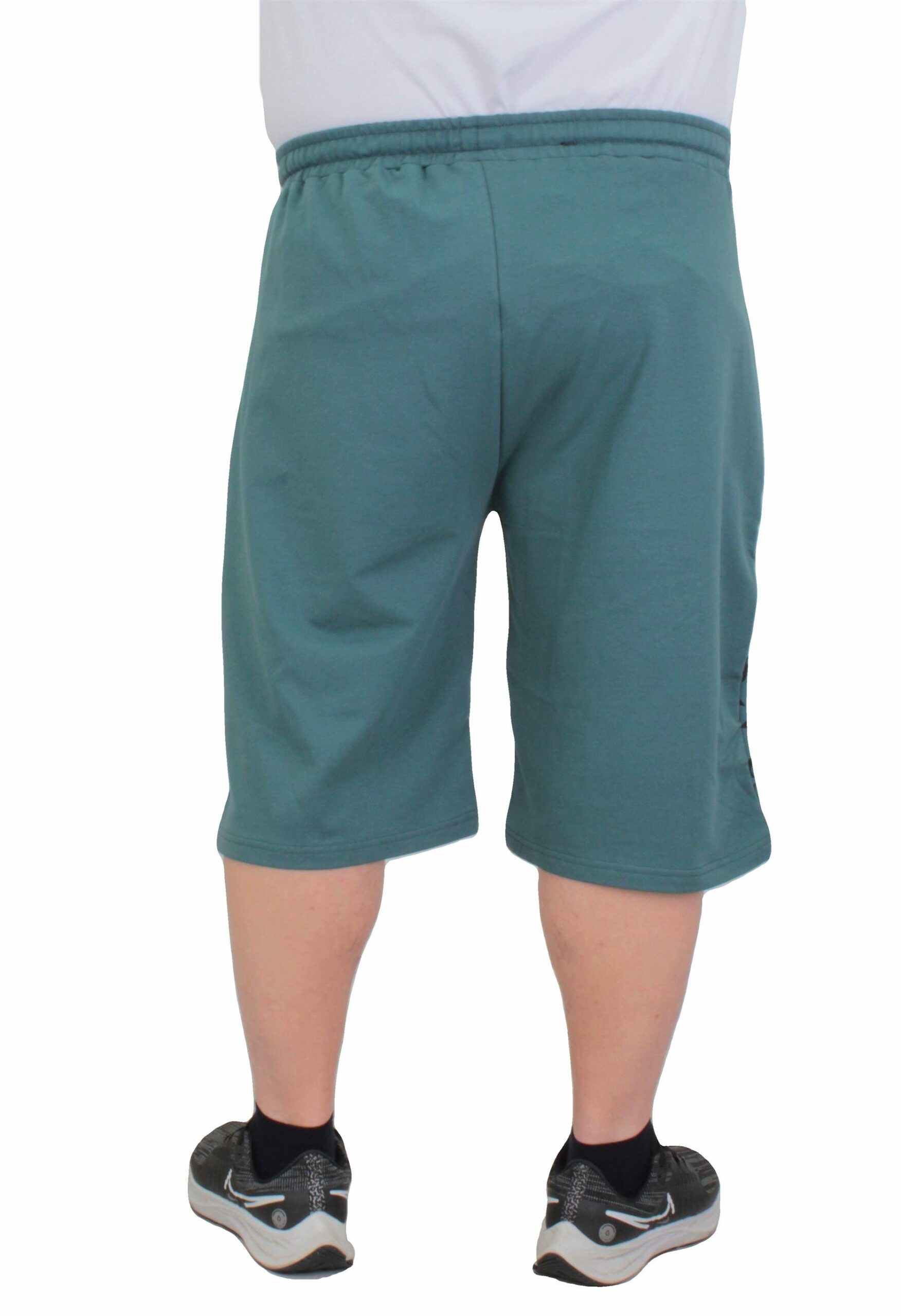 3/4 Капри шорцеви со камуфлажен дезен - зелени - Image 3