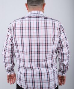 Алтернативен поглед на Карирана голема светло сина кошула