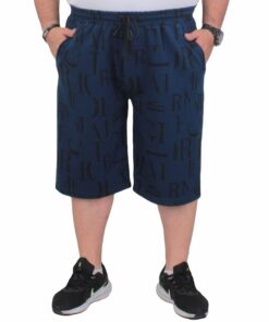 3/4 Капри шорцеви со дезен на букви - тегет