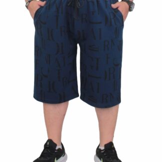 3/4 Капри шорцеви со дезен на букви - тегет