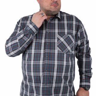 Карирана темно зелена кошула