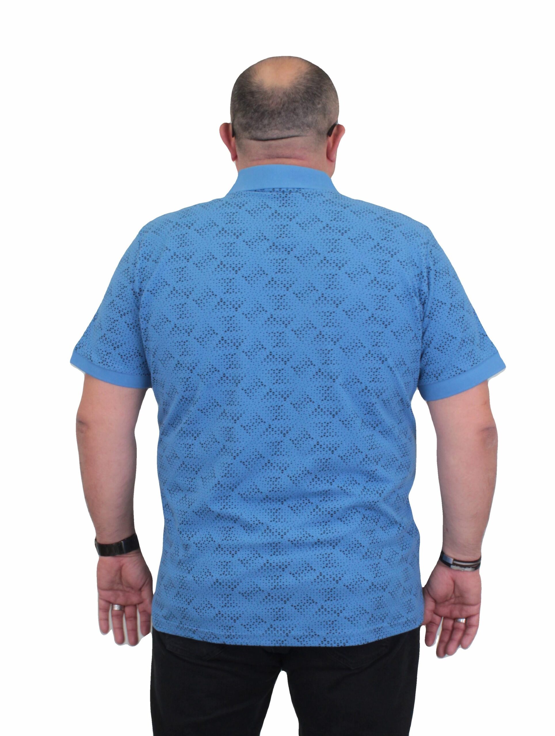 Поло маица сина со триаголен дезен - Image 2