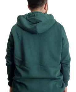 зелен голем машки дуксер во големини од 8XL 9XL 10XL задна страна