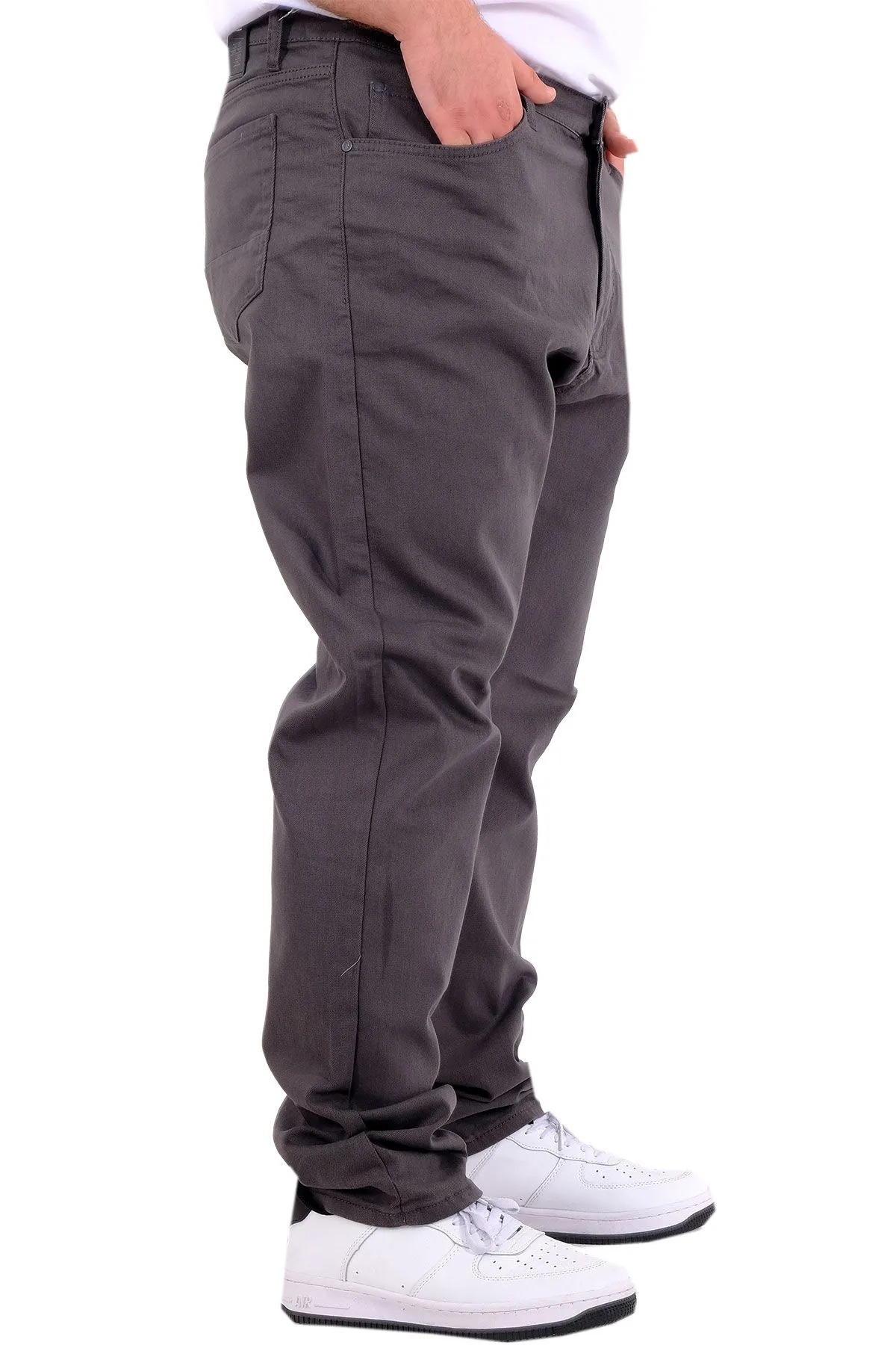 големи машки пантолони 56-74 број лева страна сиви