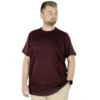 голема машка маица 3xl 4xl 5xl 6xl 7xl 8xl 9XL 10xl предна страна БОРДО