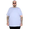 голема машка маица 3xl 4xl 5xl 6xl 7xl 8xl 9XL 10xl предна страна лил
