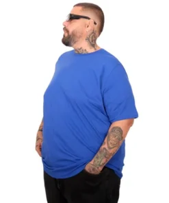 голема машка маица 3xl 4xl 5xl 6xl 7xl 8xl 9XL 10xl предна страна странично сина