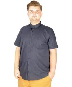 Голема тегет машка кошула на краток ракав 3XL - 7XL