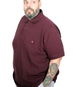 поло маица во големини од 4xl 5xl 6xl 7xl 8xl 9xl 10xl поло памучна маица странична страна - бордо
