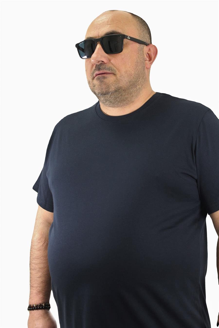 голема машка памучна маица во броеви големи од 3xl 4xl 5xl 6xl 7xl 8xl 9xl 10xl тегет - странична страна