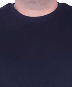 голема машка памучна маица во броеви големи од 3xl 4xl 5xl 6xl 7xl 8xl 9xl 10xl тегет - зголчмено околу врат