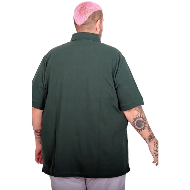 Зелена машка поло маица –ЏЕБ, големи броеви (3XL до 10XL) | 100% памук - Image 2