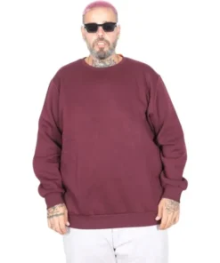 ГОЛЕМА БЛУЗА - 3XL-10XL - ТЕМНО БОРДО