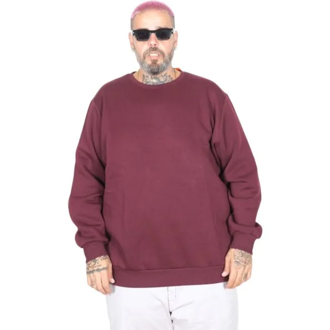 ГОЛЕМА БЛУЗА - 3XL-10XL - ТЕМНО БОРДО